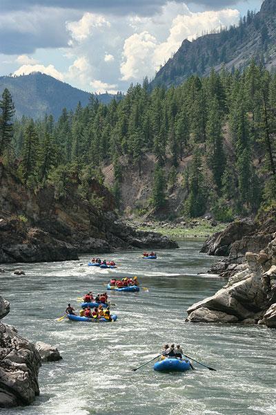 Guided Whitewater Rafting Trip | Clark Fork River | Missoula, Montana