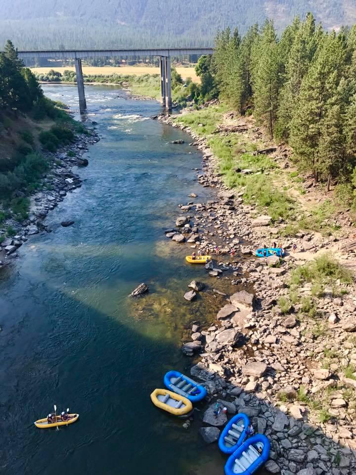 Guided Scenic Whitewater Rafting Trip | Clark Fork River | Alberton, Montana