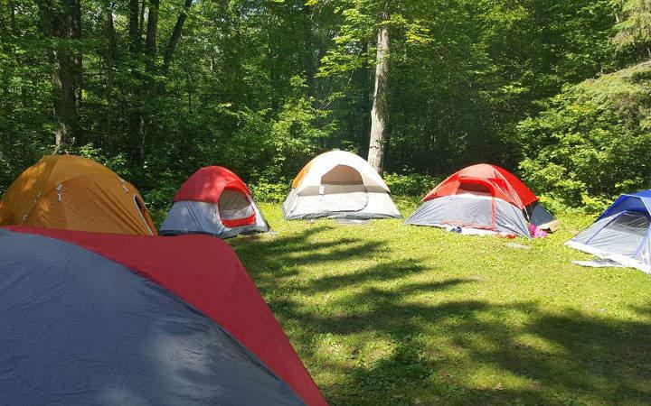 Self Guided Camping | Peshtigo River | Niagara, Wisconsin