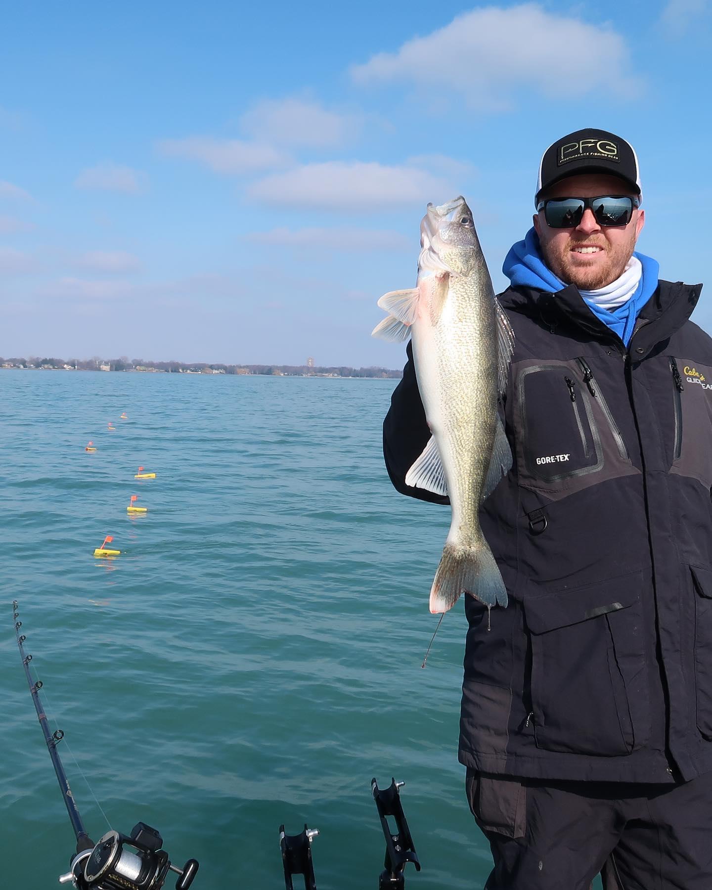 Detroit River Fishing Charter | Walleye Jigging 6-Hours | Detroit, Michigan