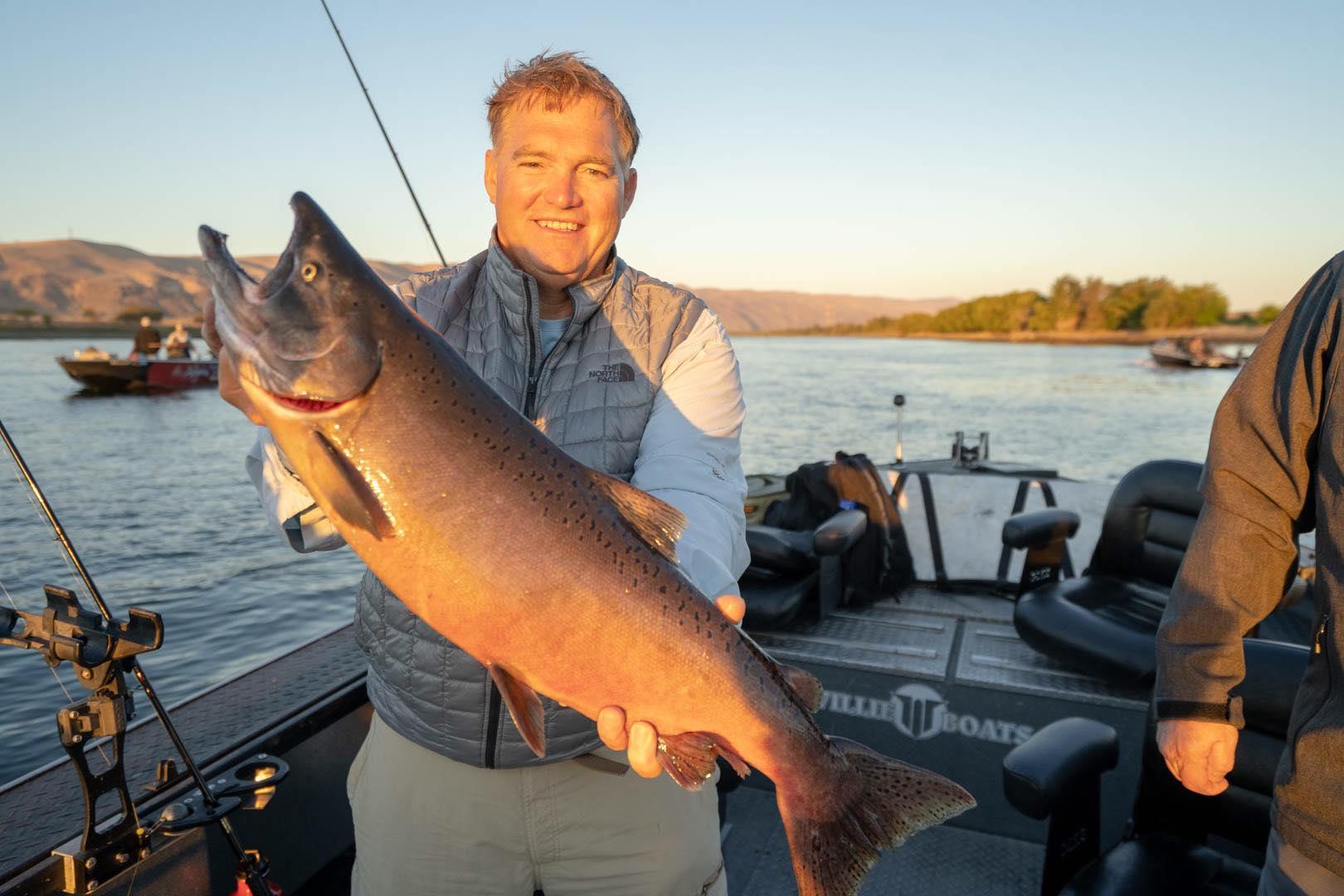 Summer Sockeye & King Charter | Upper Columbia River | Brewster, Washington