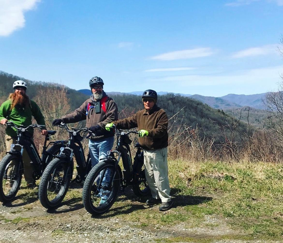 Guided E-Bike Gravel Tour | Forest 2 Hours | Nantahala, North Carolina