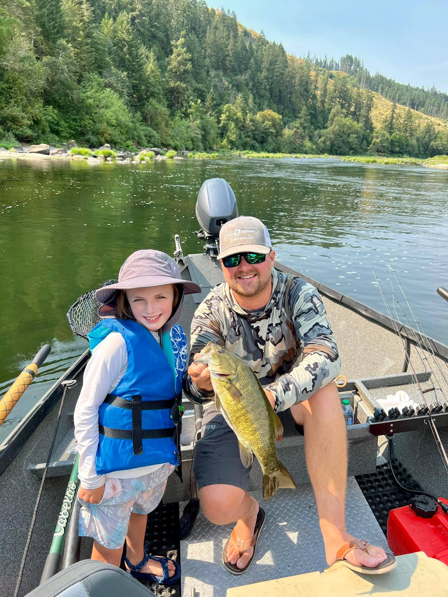 Guided Smallmouth Bass Fishing | Umpqua River | Roseburg, Oregon