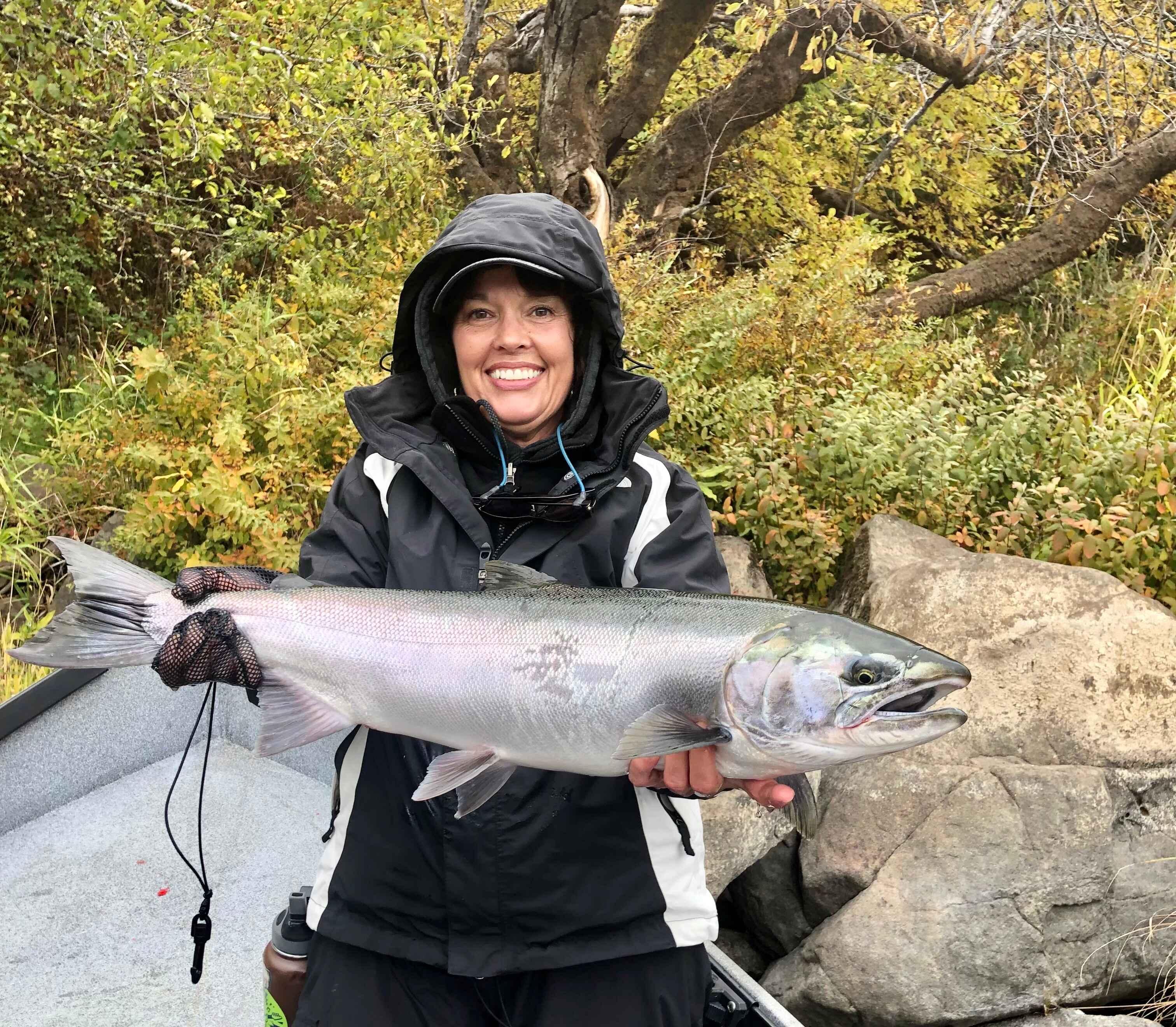 Guided Fall Chinook Salmon Fishing Charter | Elk River | Port Orford, Oregon