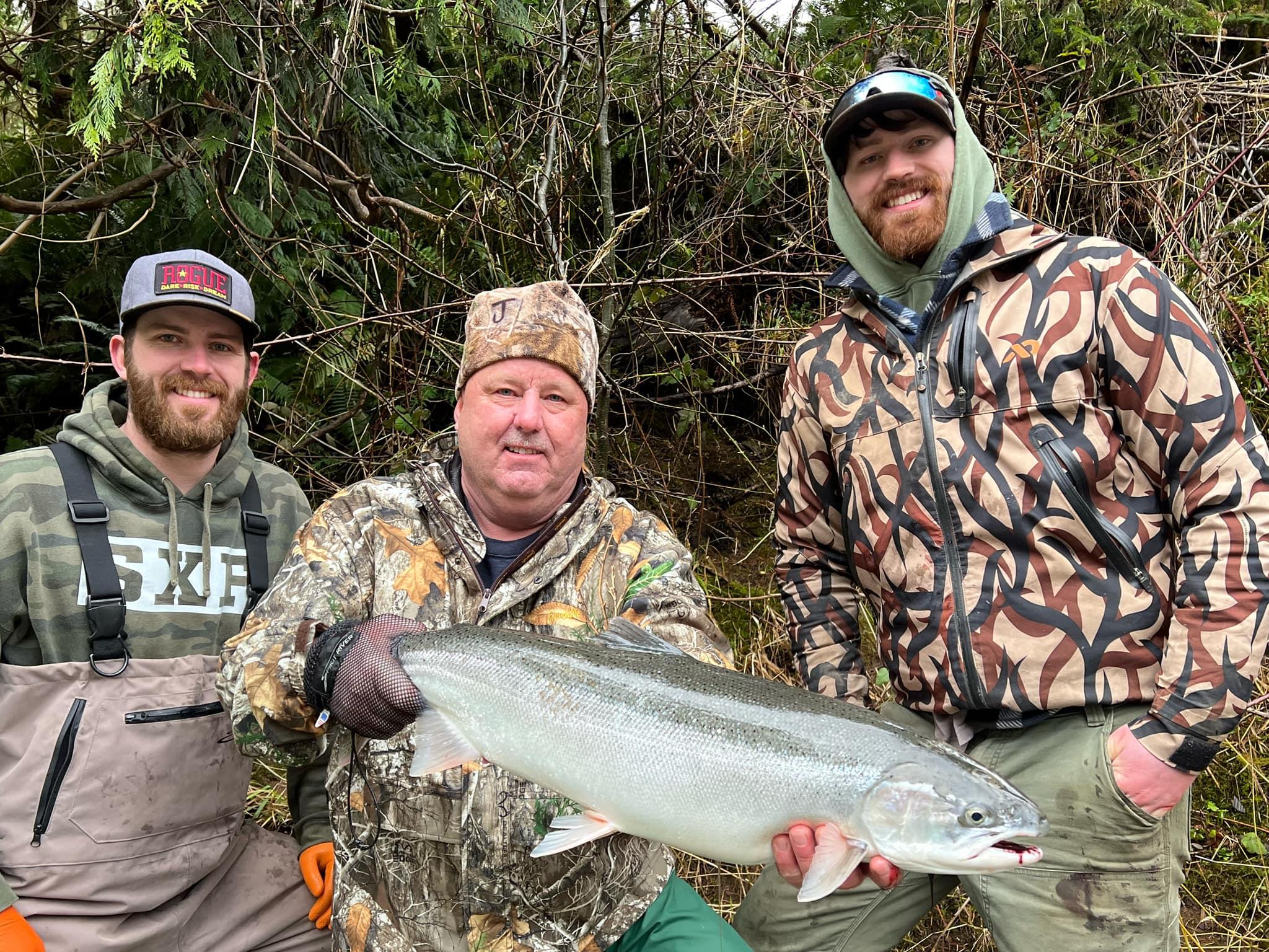 Guided Winter Steelhead Fishing Charter | Siletz River | Siletz, Oregon