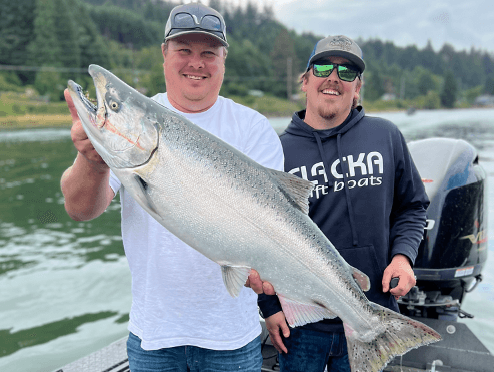 Guided Fall Salmon Fishing Charter | Yaquina Bay | Newport, Oregon