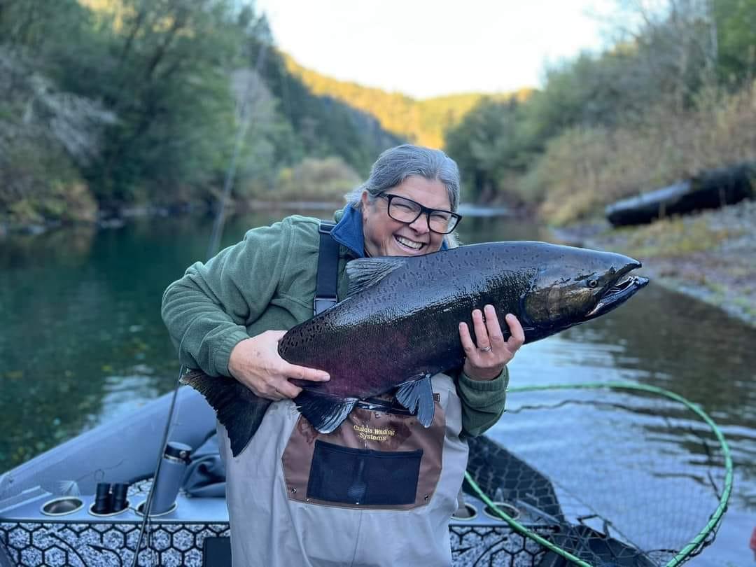 Guided Fall Salmon Fishing Charter | Coos River | Bunker Hill, Oregon