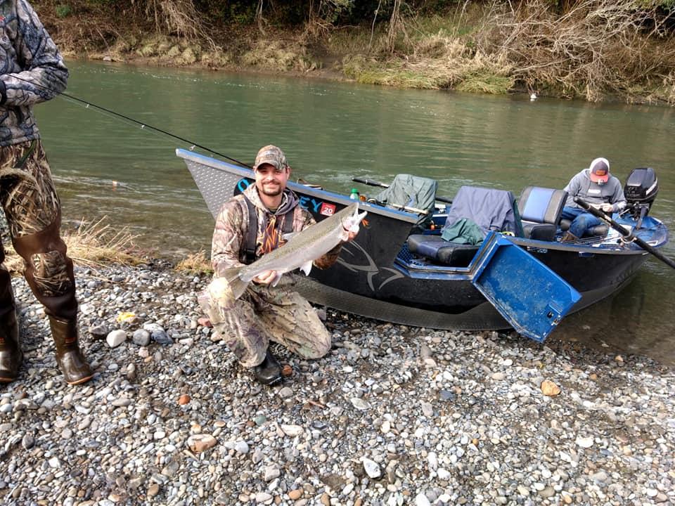 Guided Winter Steelhead Fishing Charter | Coquille River | Myrtle Point, Oregon