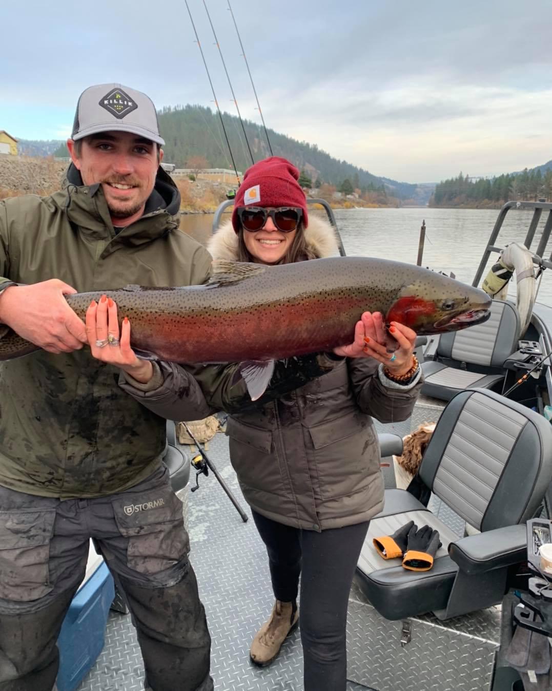 Guided Winter Steelhead Charter | Snake River | Clarkston, Washington