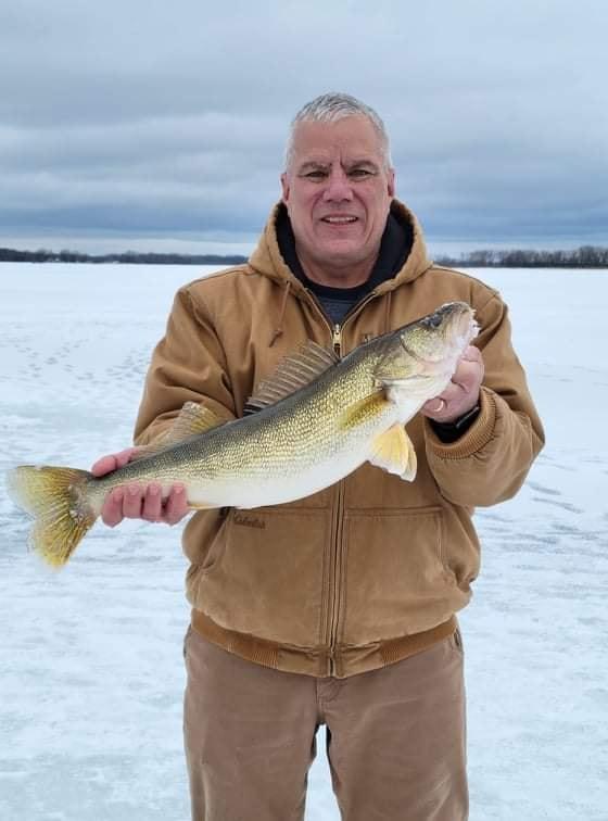 Guided Ice Fishing Trip | Whitefish & Walleye 3-Days | Sturgeon Bay, Wisconsin