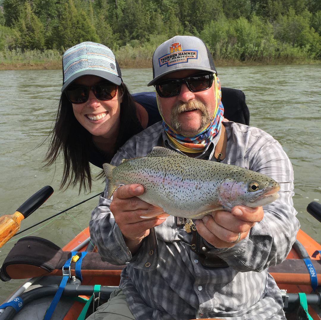 Guided Drift Boat Fly Fishing Trip | Missouri River | Thunder Hammer