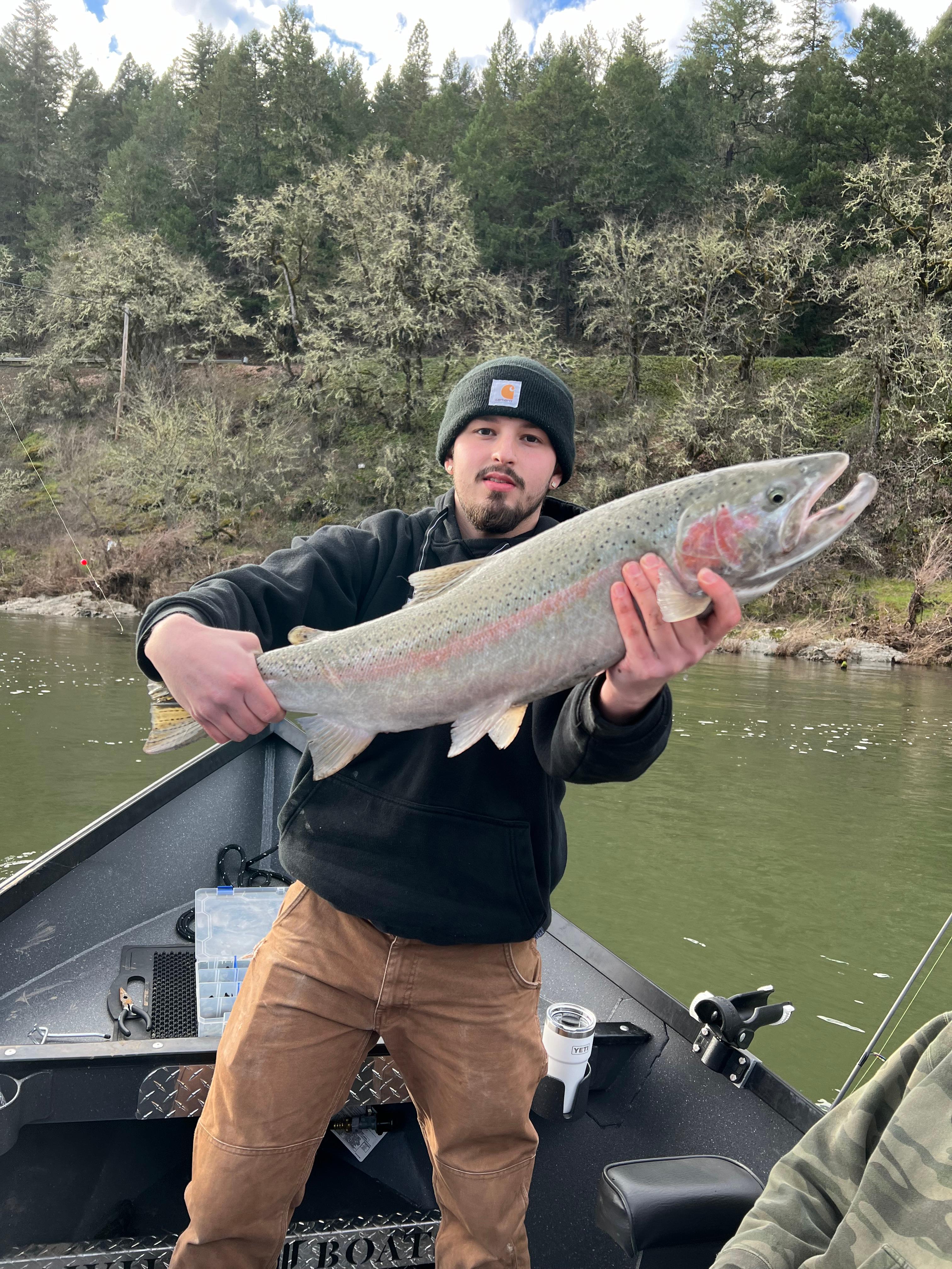 Guided Winter Steelhead Fishing Trip | Grants Pass | Straight A's Guide Service