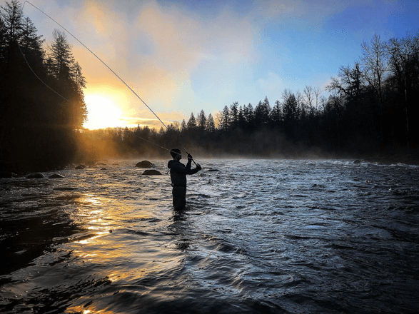 Full-day Guided Fly Fishing Trip | Sandy River | Silvey's Fly Fishing