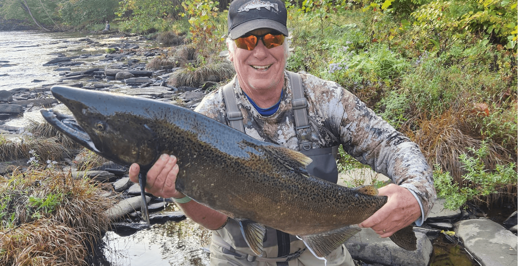 Full-Day Guided Walk & Wade Fly Fishing | Salmon River, NY | Legendary Waters