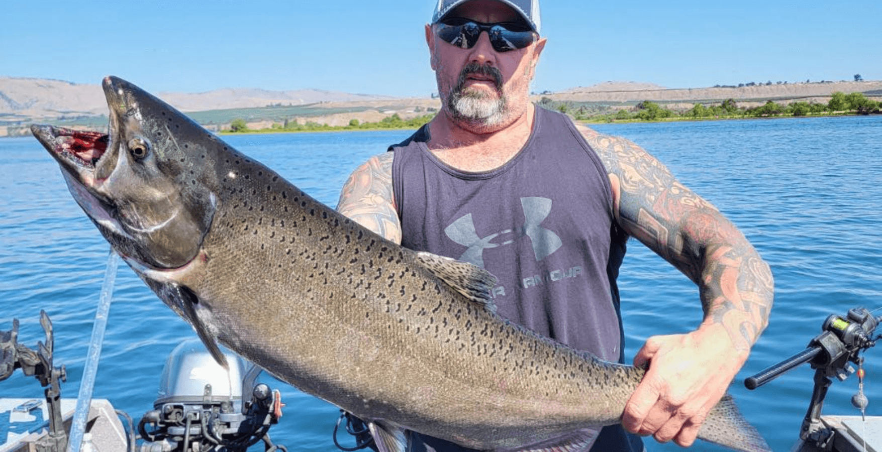 Guided Chinook Salmon Fishing Trip | Columbia River | Brewster, Washington