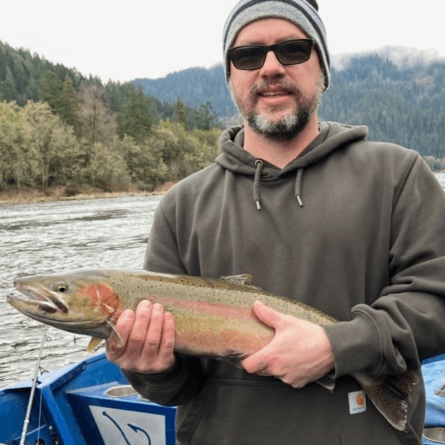 Guided Winter Steelhead Fishing Charter | Coquille River | Myrtle Point, Oregon